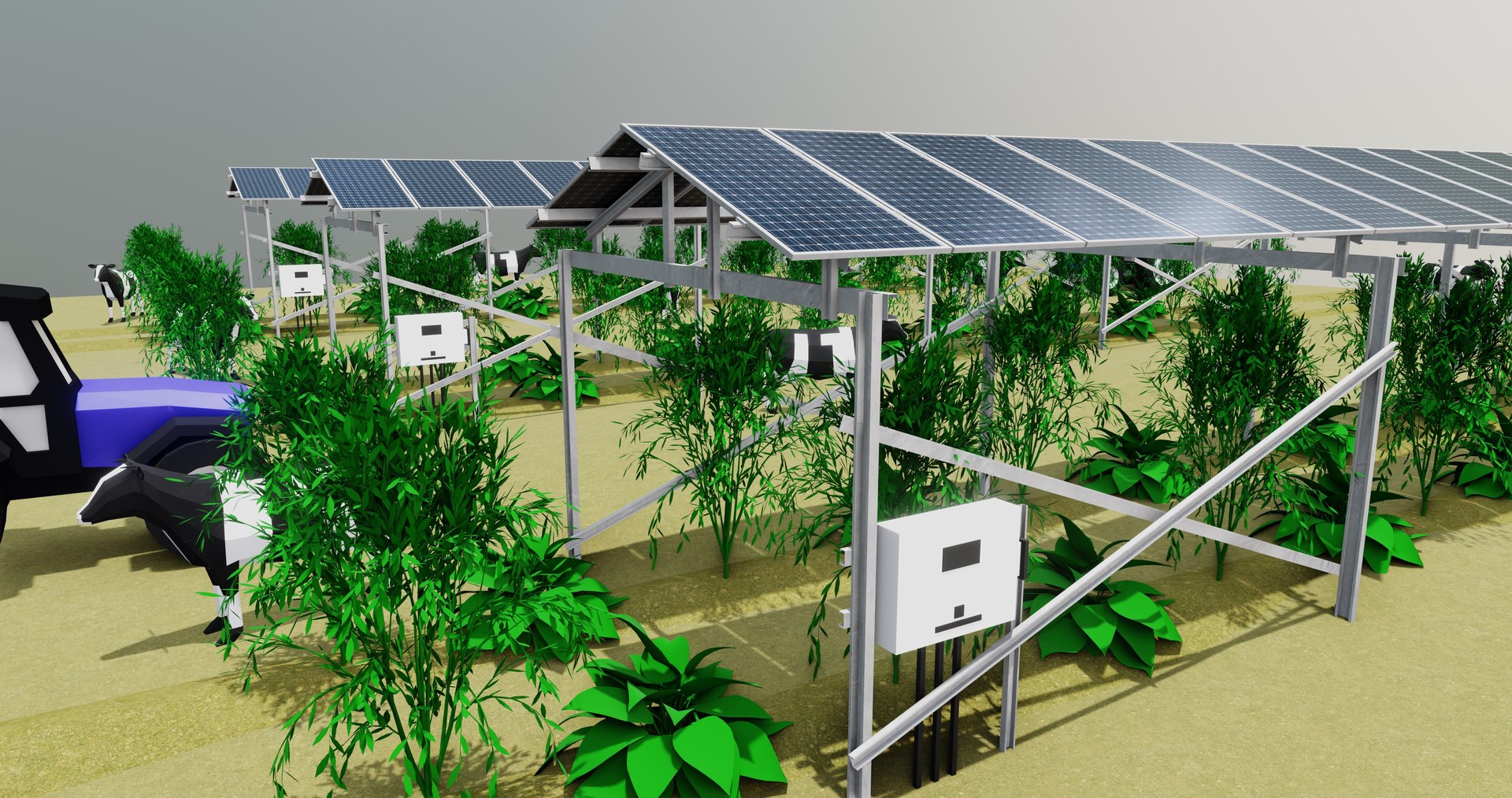 Lowpoly Agricultural Solar Energy Systems Type-2 model https://p.turbosquid.com/ts-thumb/oJ/pNOmP7/b9/20/jpg/1747511460/1920x1080/fit_q87/f343be231814201e3e555f31a4a76bdff83d3cf2/20.jpg