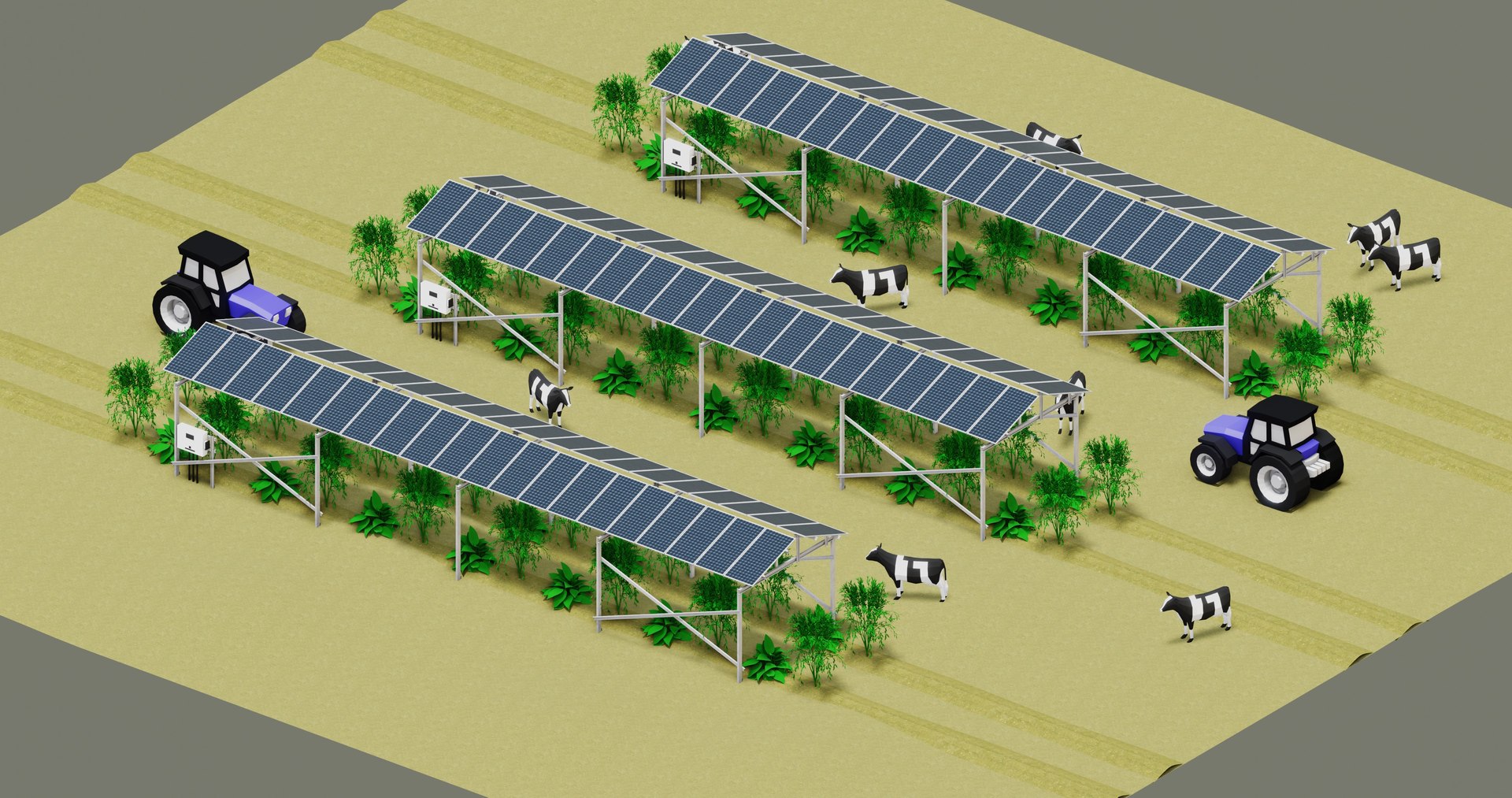 Lowpoly Agricultural Solar Energy Systems Type-2 model https://p.turbosquid.com/ts-thumb/oJ/pNOmP7/dE/14/jpg/1747511452/1920x1080/fit_q87/740e3d69535c139389d4ff7c9360f29b4303bab2/14.jpg
