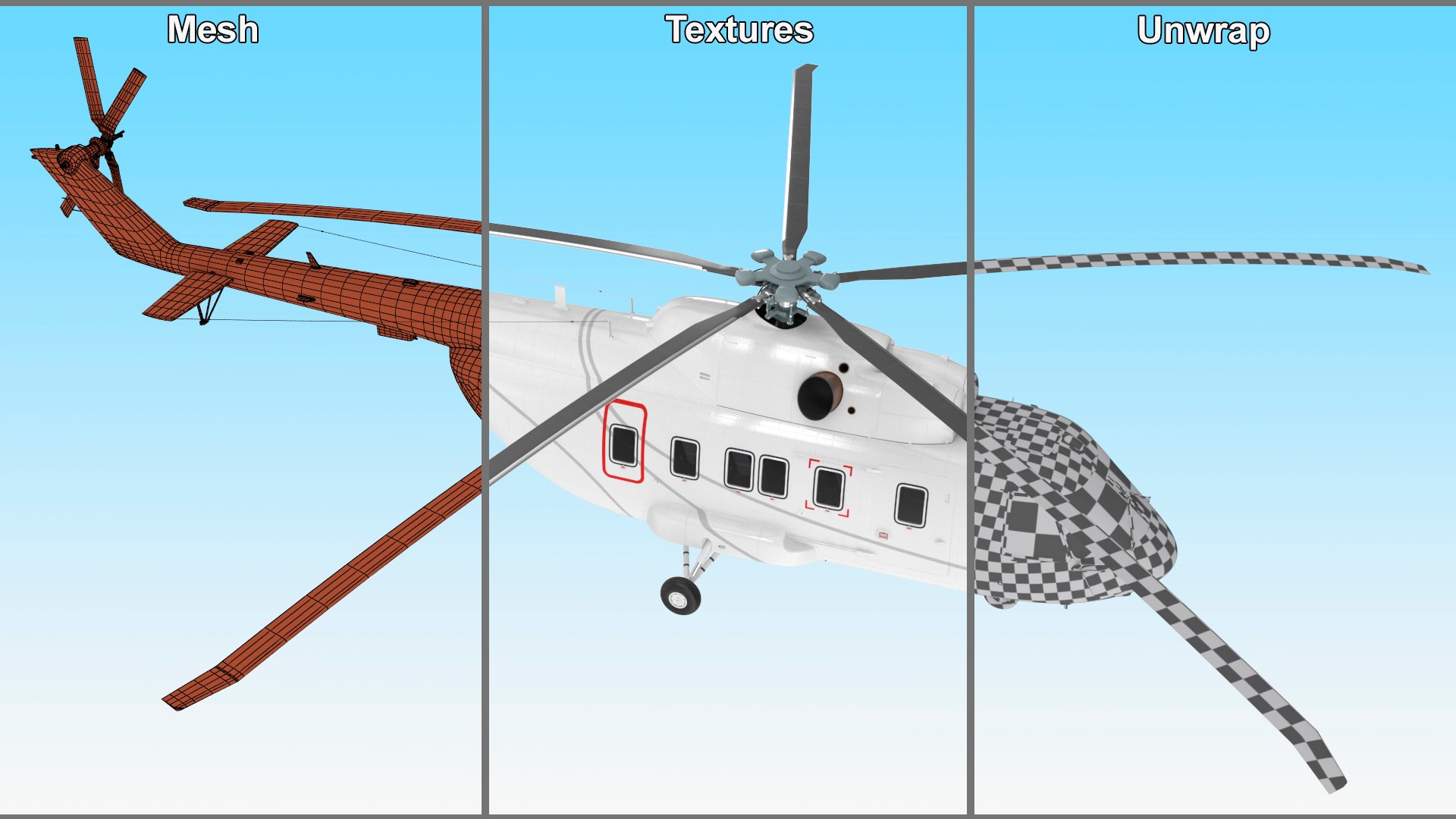 Helicopter MI-171 A3 White Rigged for Cinema 4D 3D model https://p.turbosquid.com/ts-thumb/oJ/qtTHf6/ux/helicoptermi171a3whiteriggedforcinema4dvray3dmodel045/jpg/1710696011/1920x1080/fit_q87/0c8b4a483948a09a75852a384a10049d1ebedde0/helicoptermi171a3whiteriggedforcinema4dvray3dmodel045.jpg