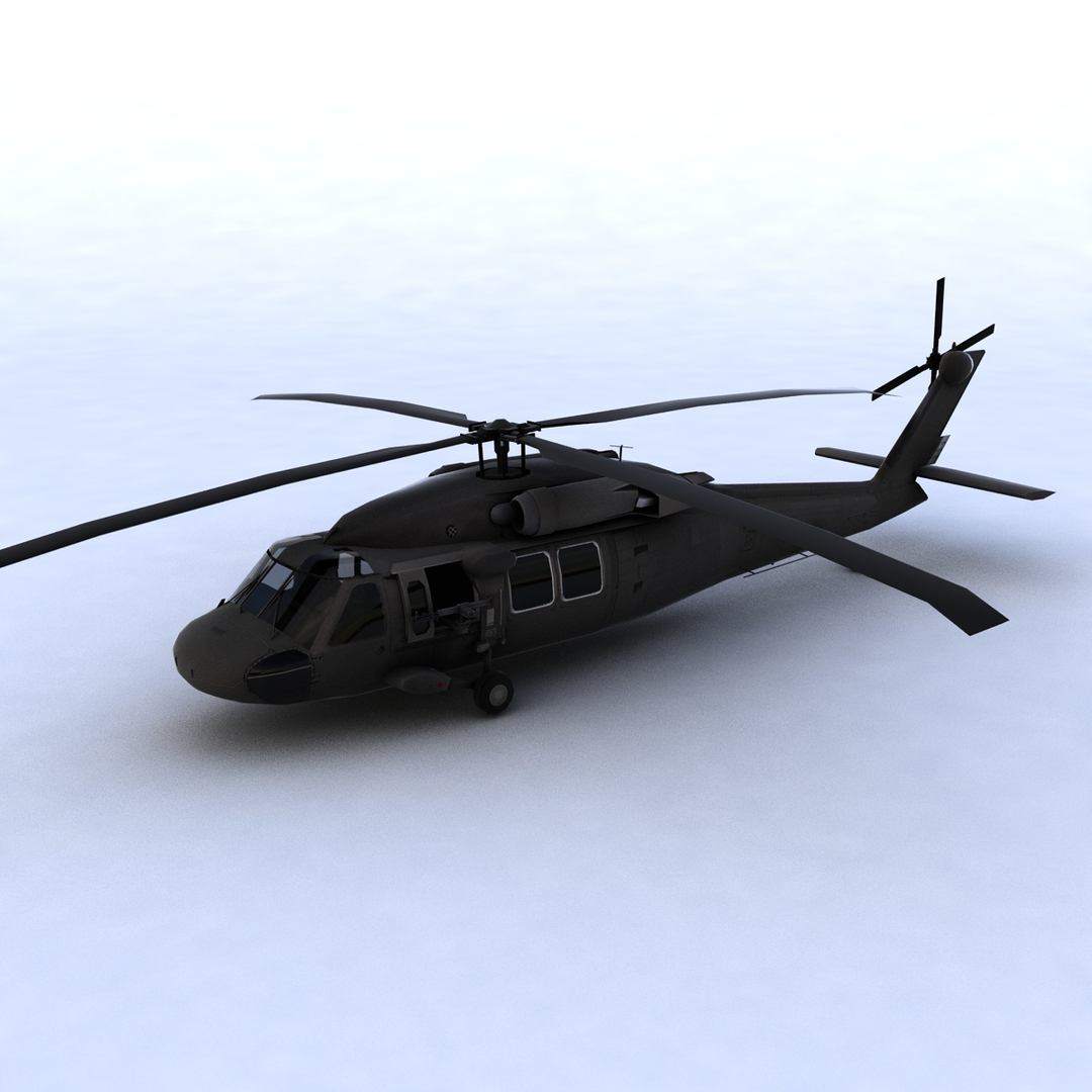 max uh-60 helicopter