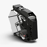 Modern Gaming PC Case Empty