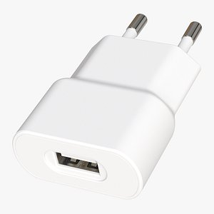 USB Power Adapter 01 3D