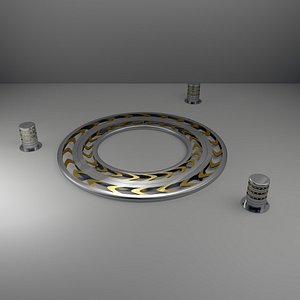 Tree grate and garden light in one file.