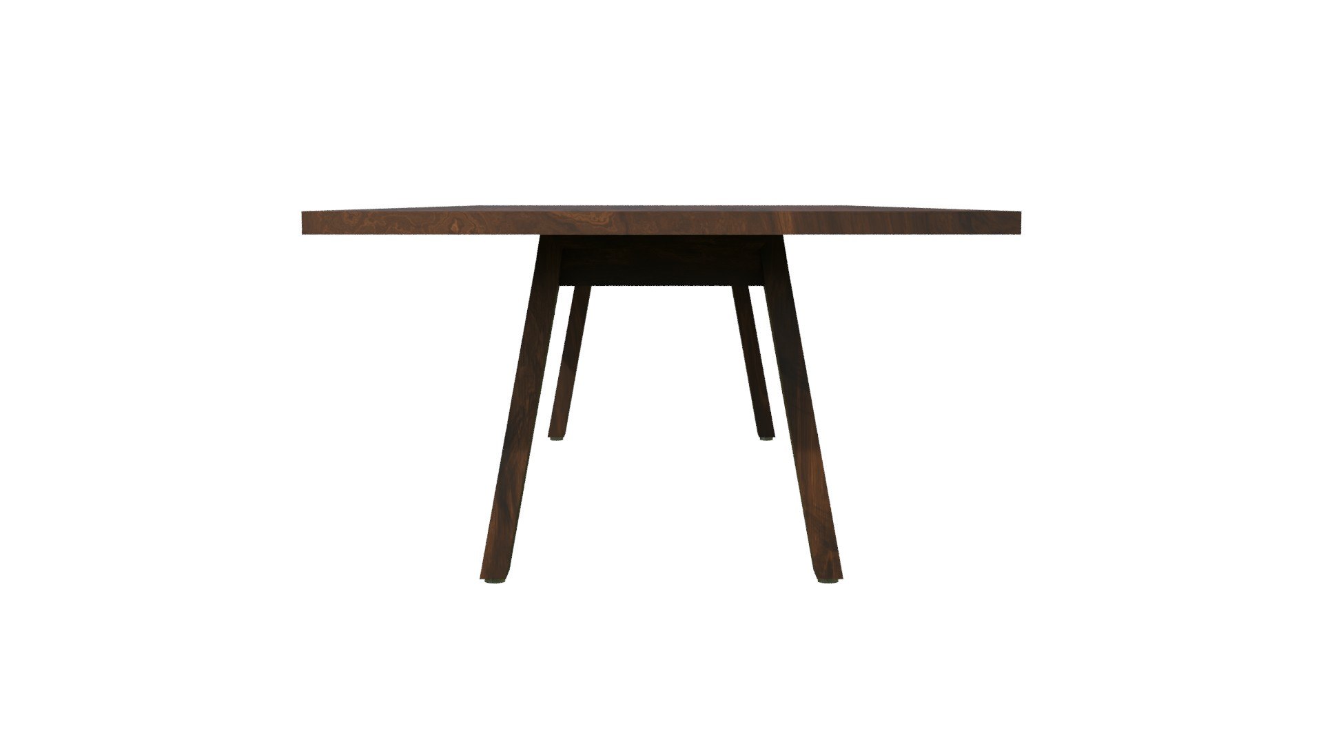3D Broad Communal Table Large - TurboSquid 2107245