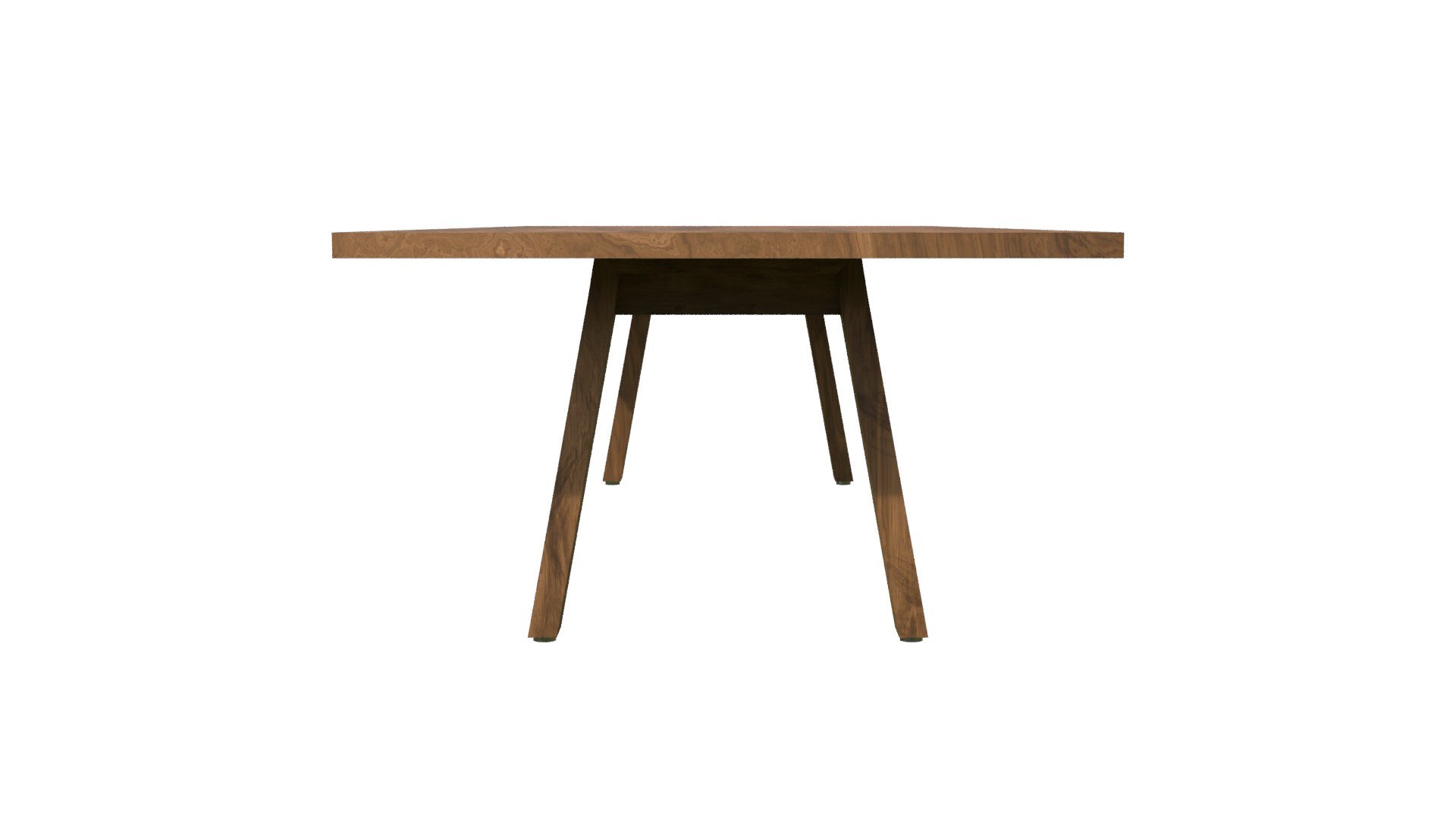 3D Broad Communal Table Large - TurboSquid 2107245
