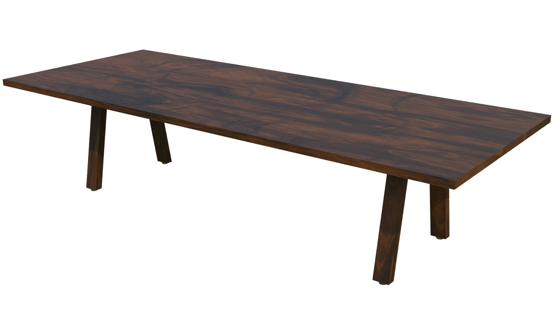 3D Broad Communal Table Large - TurboSquid 2107245