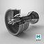 Turbofan Engine Cutaway