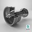 Turbofan Engine Cutaway