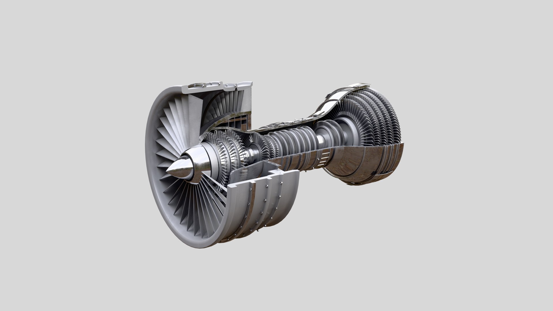 Turbofan Engine Cutaway 3D model https://p.turbosquid.com/ts-thumb/oK/7JLNEU/jY/0009/png/1757968399/1920x1080/fit_q87/c868ef1863adbfded66eeff209852864ffd93d73/0009.jpg
