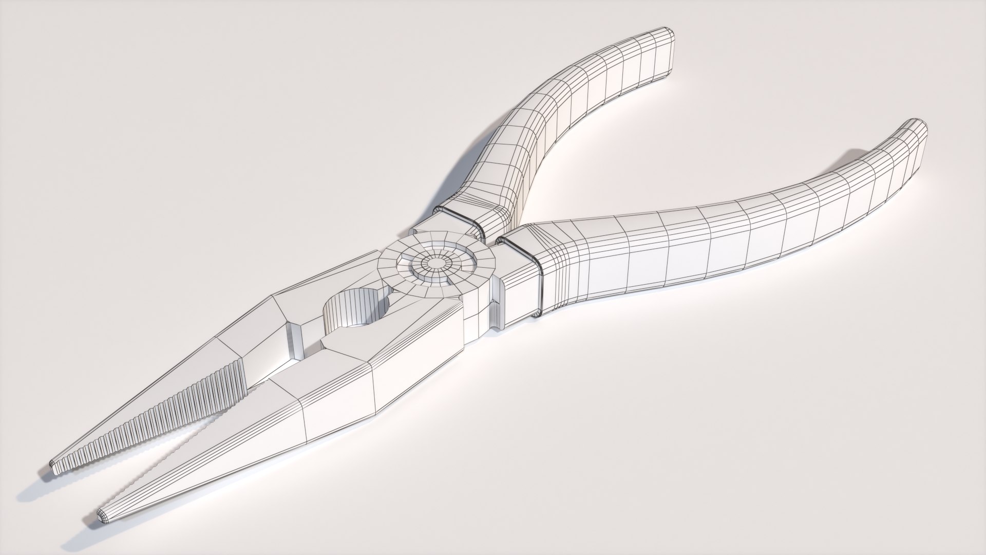 Needle Nose Plier 3D Model TurboSquid 1728187