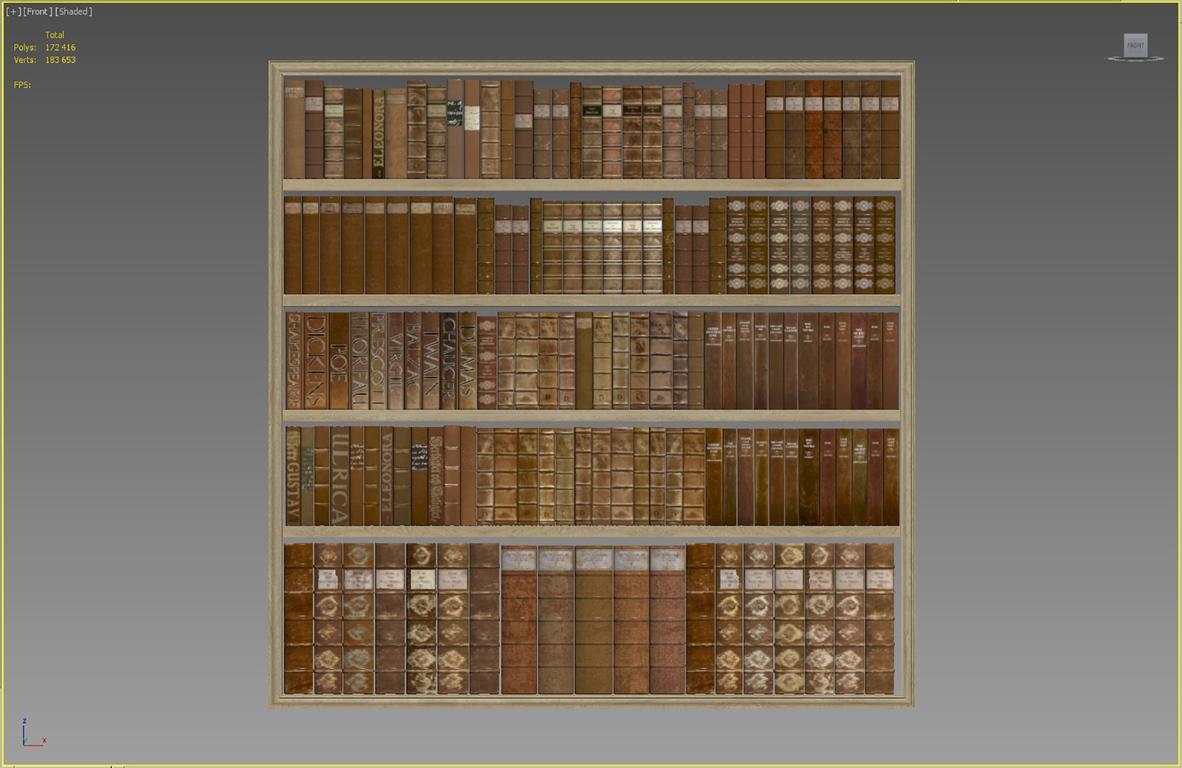 3D Classic Books 74 - TurboSquid 2520661