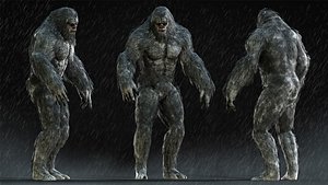 Yeti Bigfoot 3D model