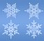 Snowflakes set