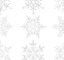 Snowflakes set