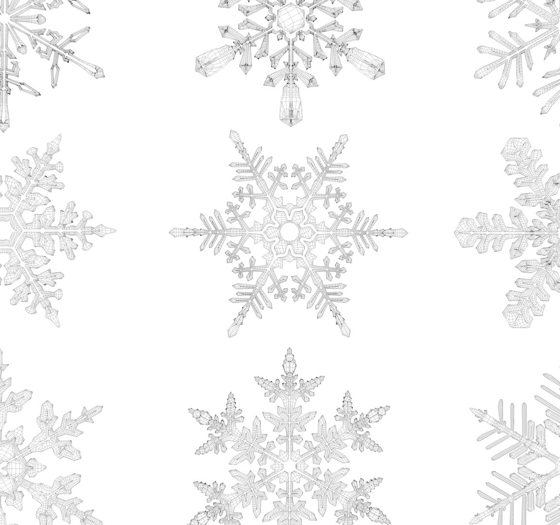 snowflake snow flake 3D model https://p.turbosquid.com/ts-thumb/oK/IrTbDF/fC/snowflakewire2/jpg/1629712524/1920x1080/fit_q87/92017b74360c6d7d8417b276f9ea247c426eb52f/snowflakewire2.jpg
