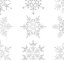 Snowflakes set