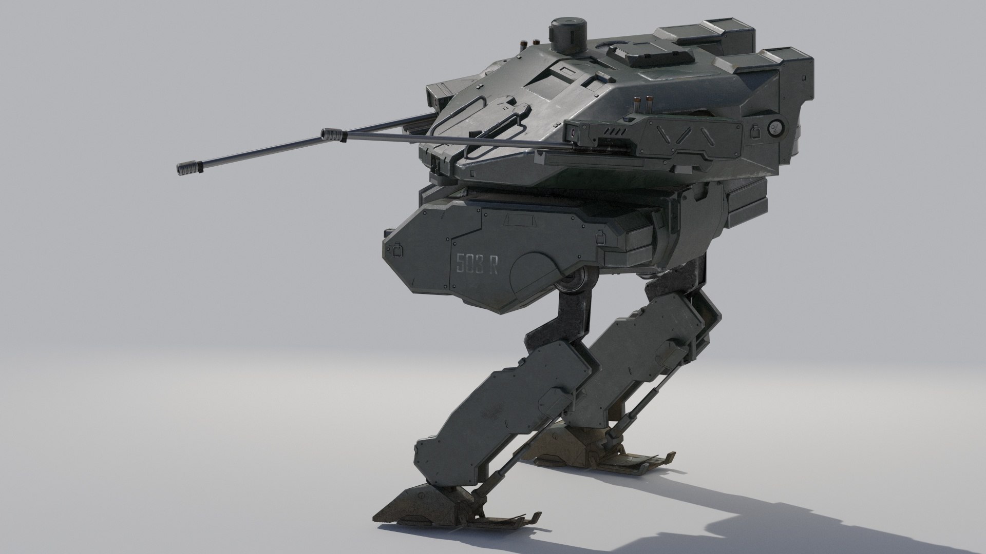 Military robot 3D model - TurboSquid 1353035