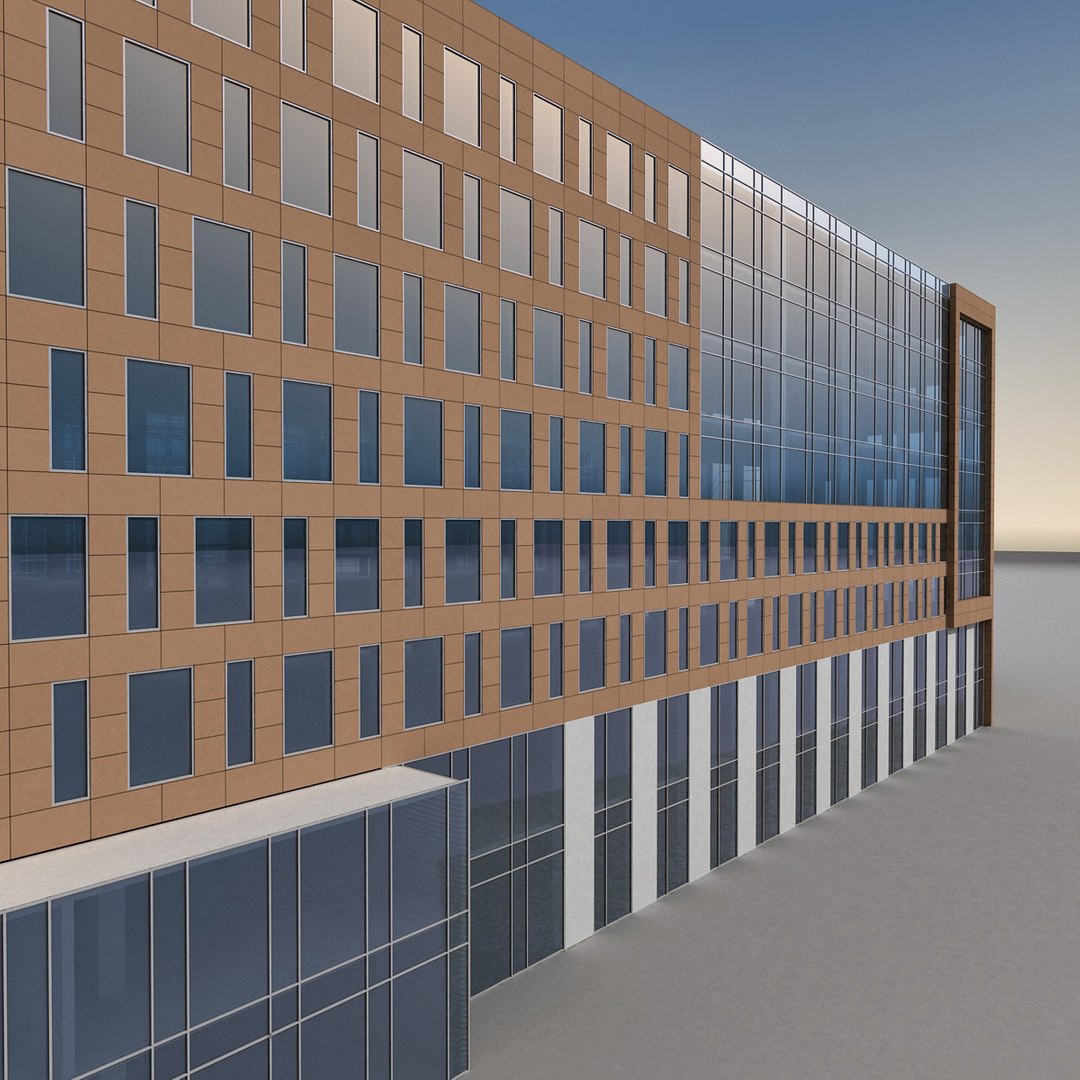 Modern Building 3d Max