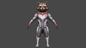 3D model Rocket AE Team Suit