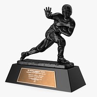 Heisman Memorial Trophy Black