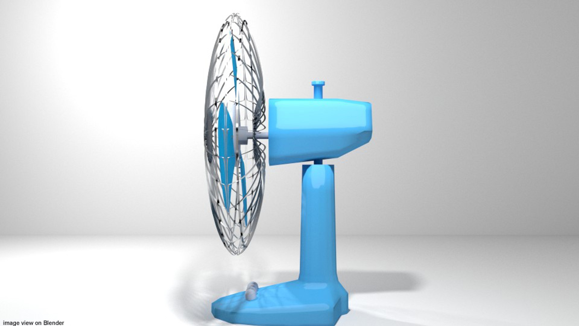 Desktop Fan 3D Model - TurboSquid 1158295