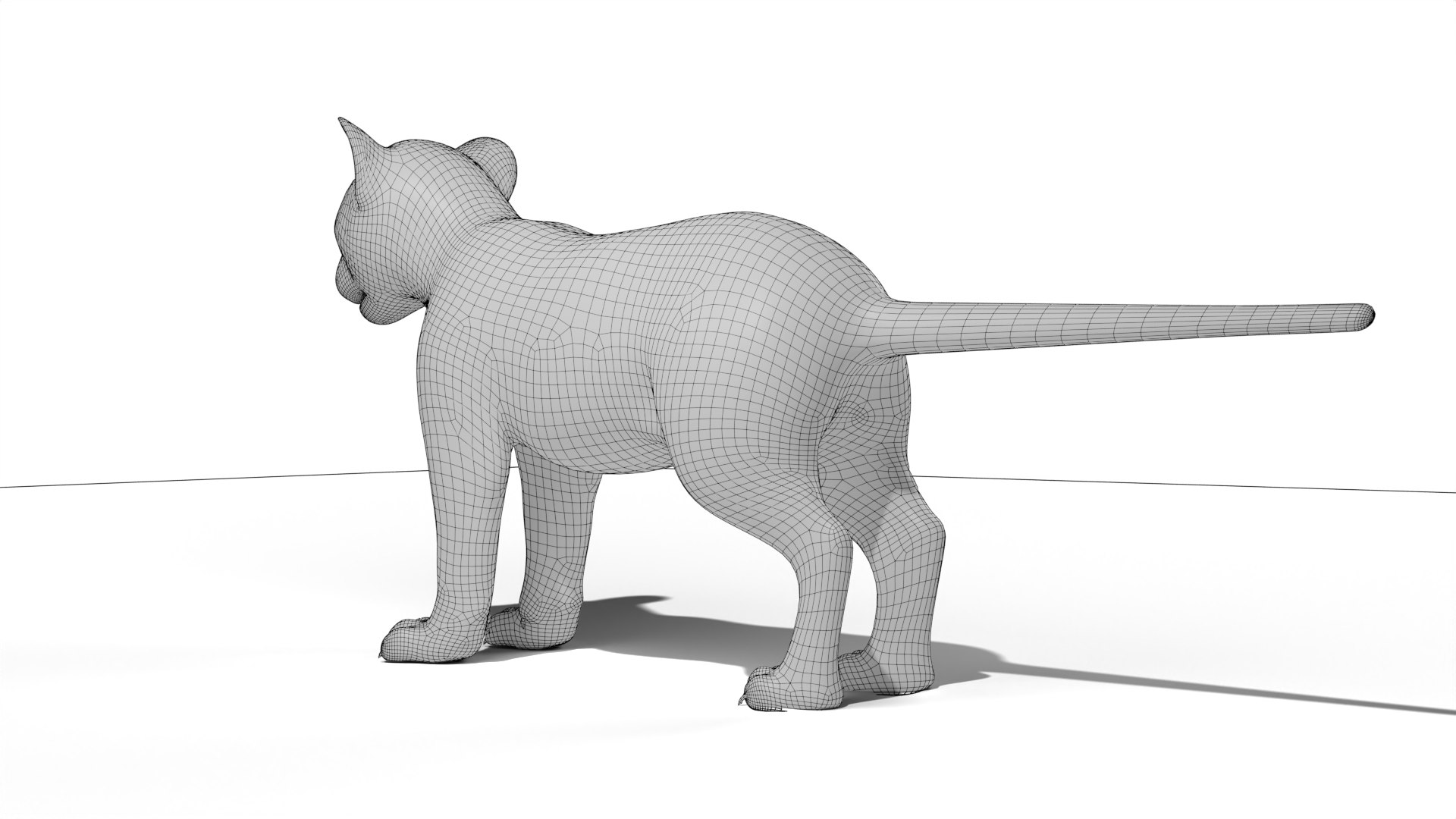 Fur Baby Snow Leopard No Rigged 3D Model - TurboSquid 2026486