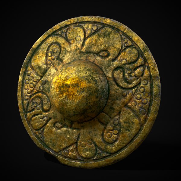 3D Viking Gold Piece