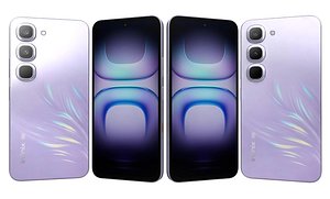 Infinix Hot 70 Pro Silk Glow Purple model