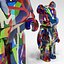 Bearbrick  KAWS Tension 3D model
