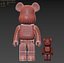 Bearbrick  KAWS Tension 3D model