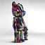 Bearbrick  KAWS Tension 3D model