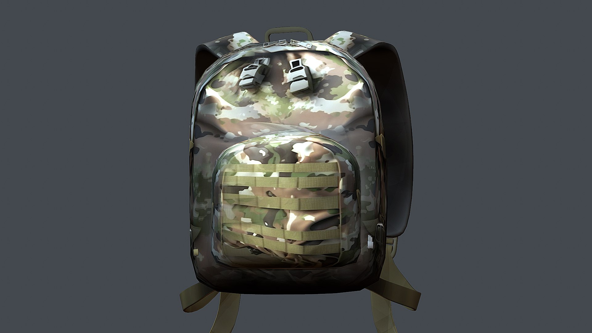 3D 3D Backpack Camping Generic Model - TurboSquid 2036209