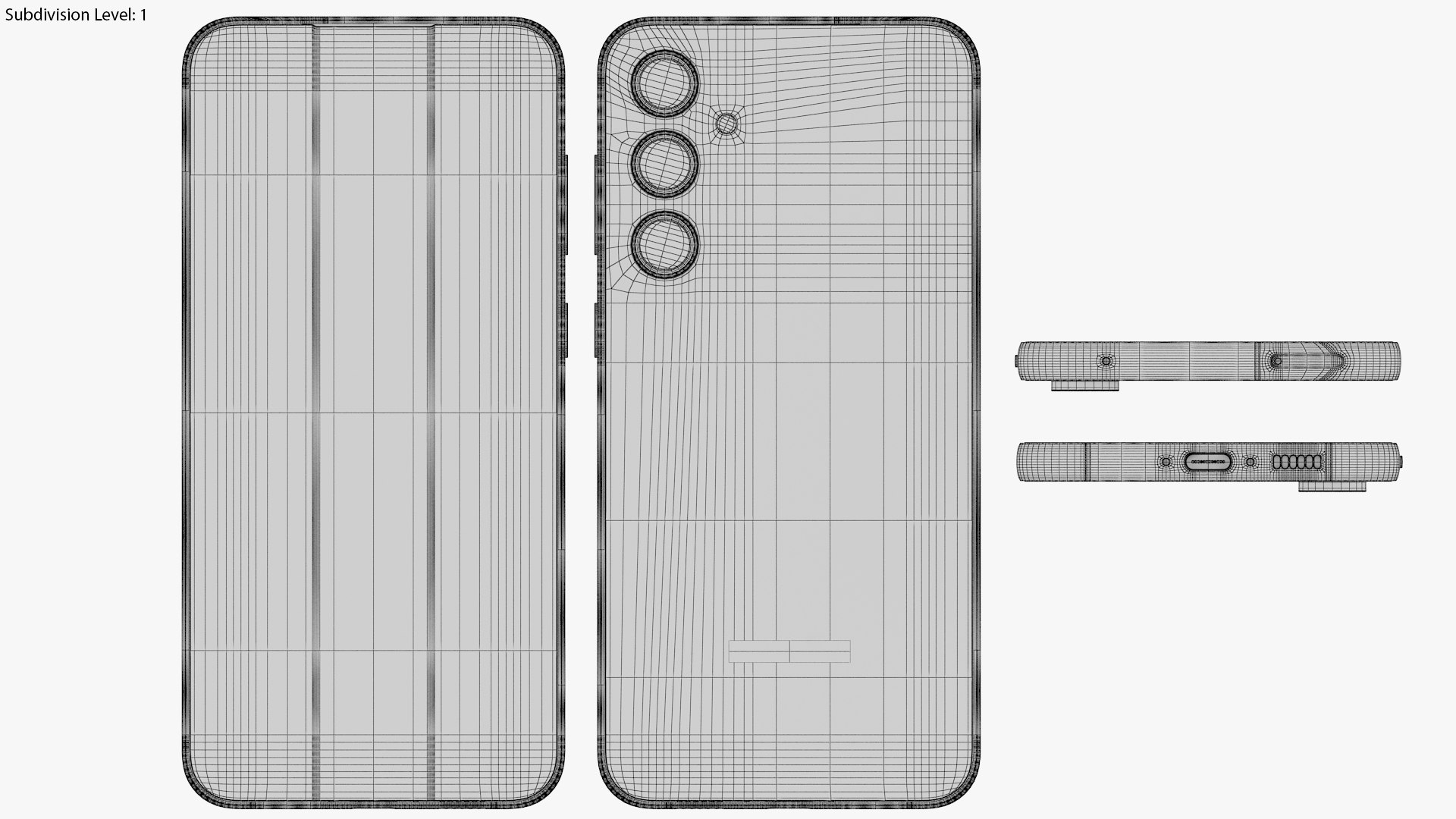 Samsung Galaxy S23 Fe Indigo 3d Model - Turbosquid 2134826