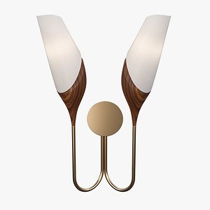 3D Nilufar - Joe Armitage wall lamp model