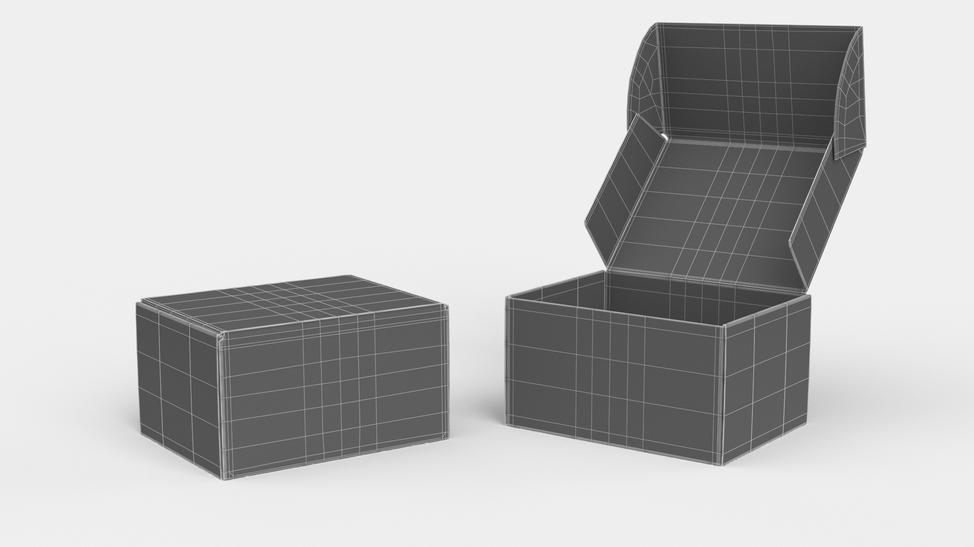3D Cardboard Box 11 Rigged Model - TurboSquid 1538606