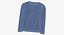 Long Sleeve Flat Male Crew Neck Pose 02 White Blank and Branded Heather(1)