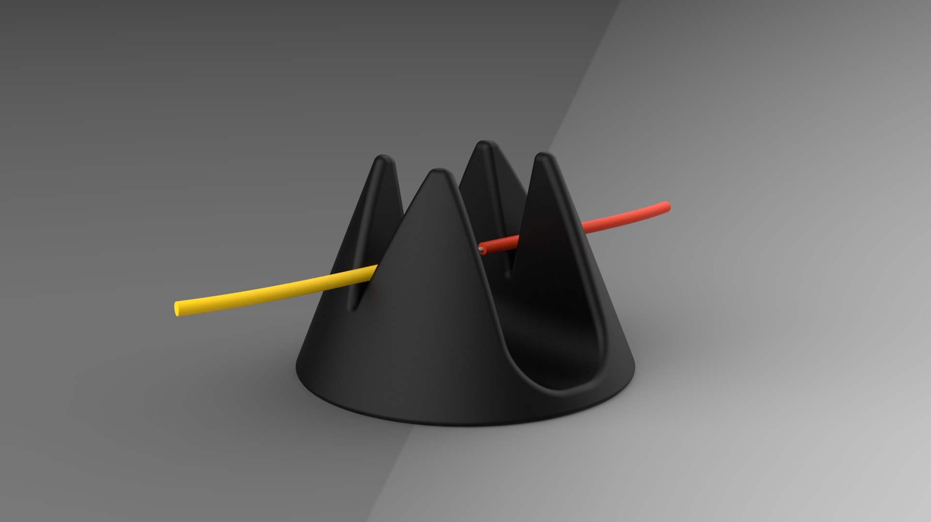 3D SOLDERING WIRES HOLDER 3D PRINTABLE DESIGN FREE 3D PRINT MODEL model ...