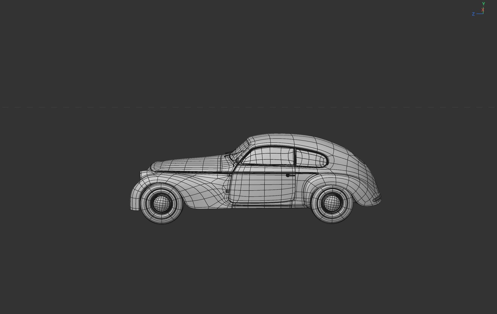 3d Classic Car Model Turbosquid 1889395 4605