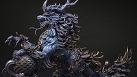Kirin Sculpture 3D print model