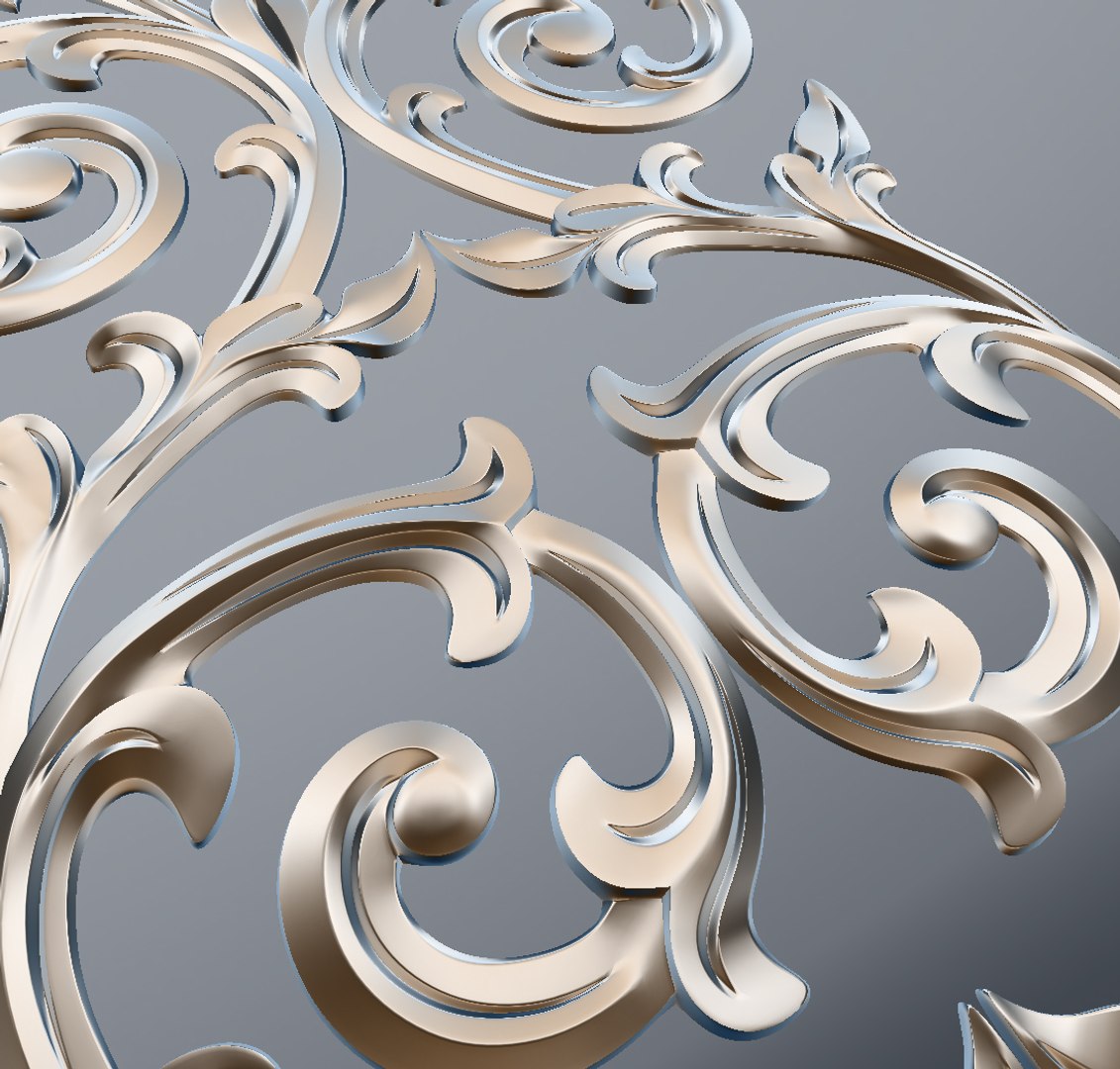 3d Carved Decorative Model