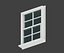Traditional Double Hung Sash Window with Locks and Sill