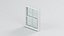 Traditional Double Hung Sash Window with Locks and Sill