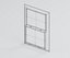 Traditional Double Hung Sash Window with Locks and Sill