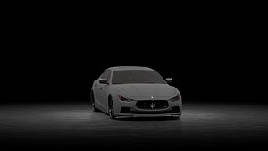 3D Maserati Ghibli S 2014