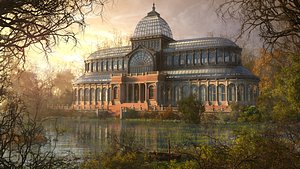 Glass Palace Environment Madrid 3D