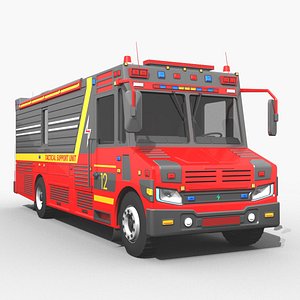 3D Tactical Support Van Unit