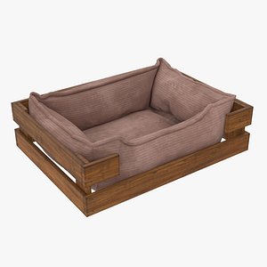 3D pet bed nature cacao