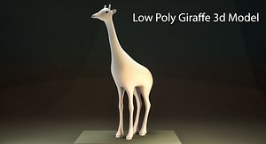 Low Poly Giraffe