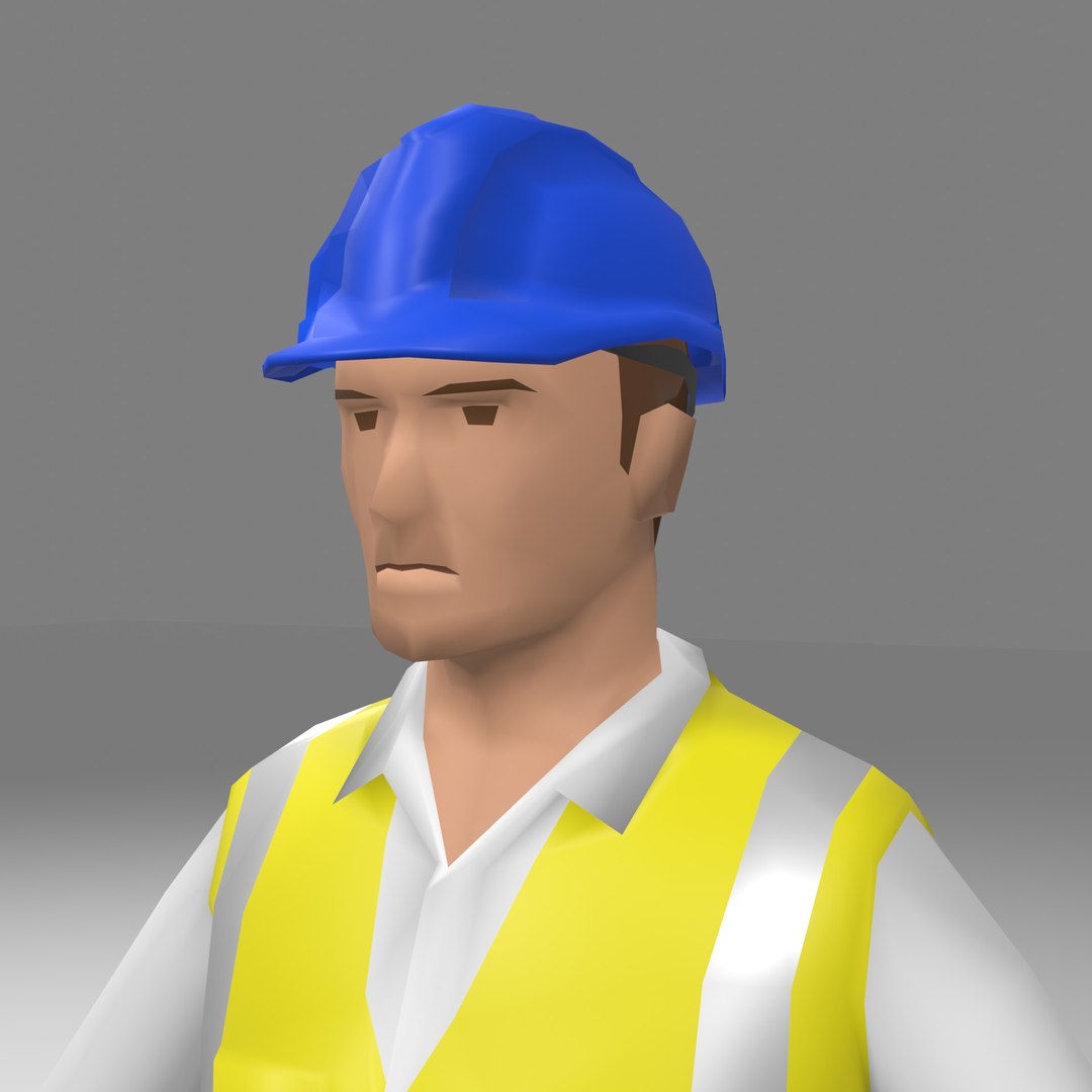 Lowpoly Male Engineer 3D https://p.turbosquid.com/ts-thumb/oL/Blyjzw/Tk/closeup1/jpg/1686643830/1920x1080/fit_q87/95d85b1c9244f5cde32e0b0b0a2ea2f3a6abc563/closeup1.jpg
