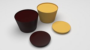 3D Peanut Butter Cups